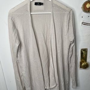 Volcom knit cream sweater size large